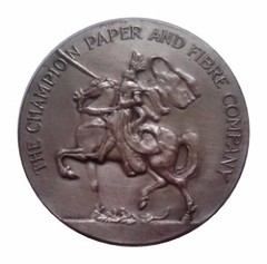 Champion Paper Company Medal