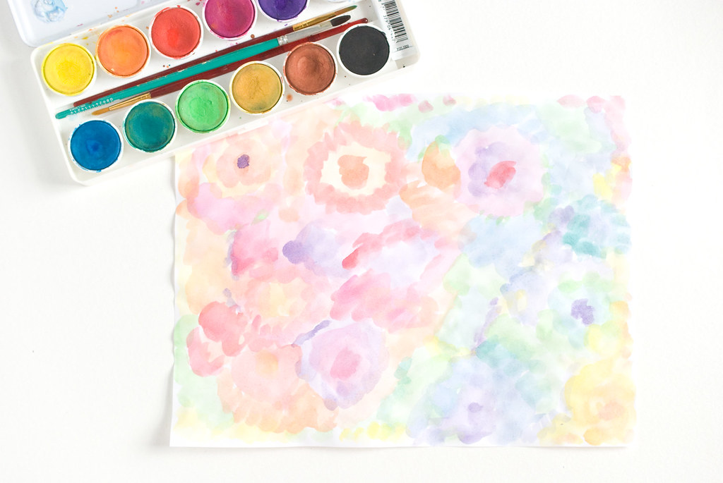 Watercolor Flower Cards