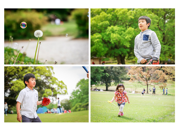  森林公園（愛知県尾張旭市）　家族写真　ロケーション撮影　出張撮影　人気　オススメ　データ　お弁当　ピクニック　