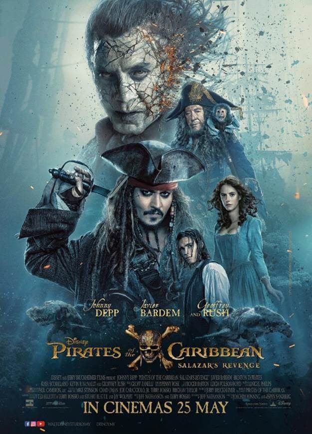Peraduan Menonton Disney'S Pirates Of The Caribbean: Salazar'S Revenge