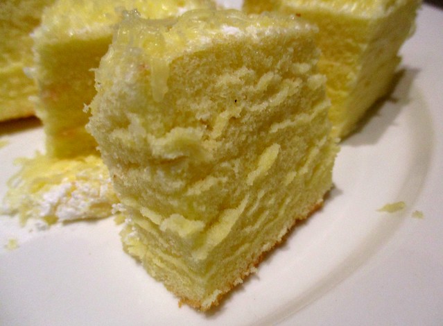 Cheese sponge cake