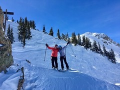 Trish and Laura on Headwall