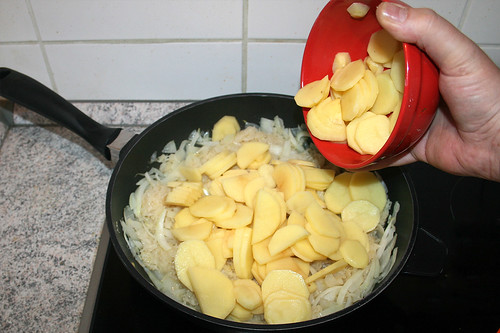 18 - Kartoffelscheiben addieren / Add potato slices