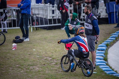 Great Britain Cycling Team at the UCI BMX Supercross World Cup - round two