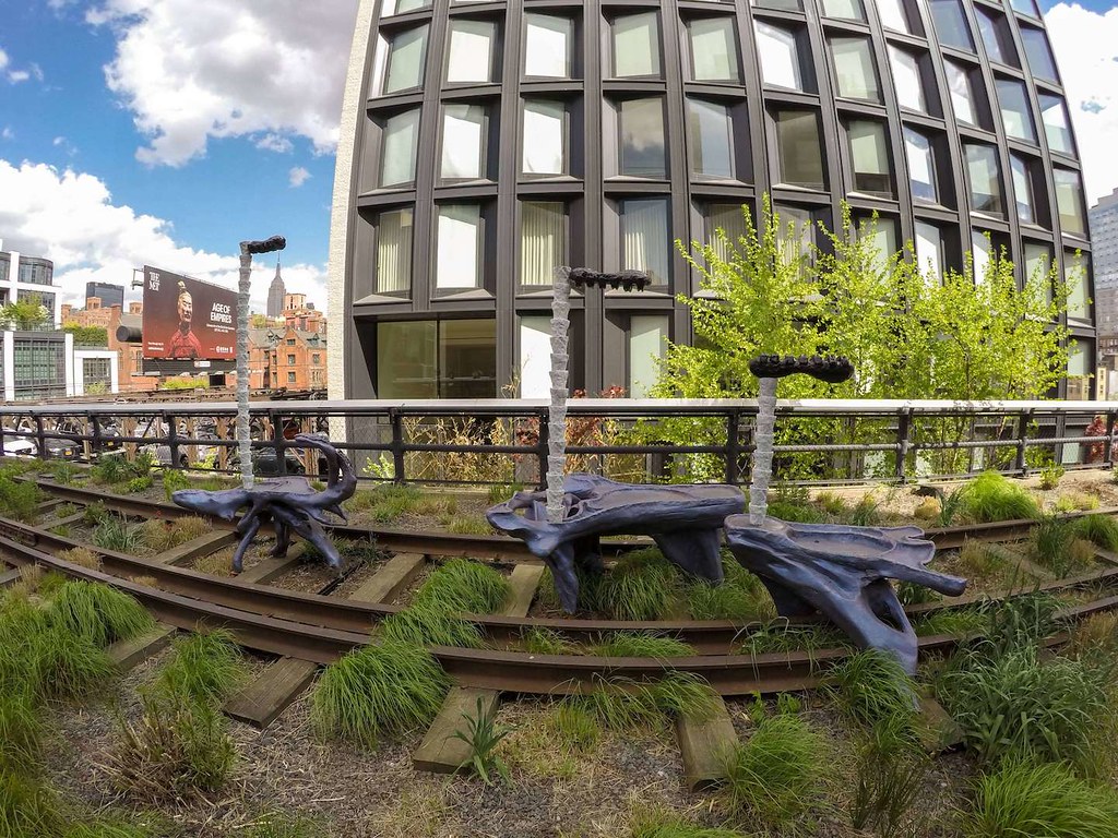 High Line Park art installation May 2017