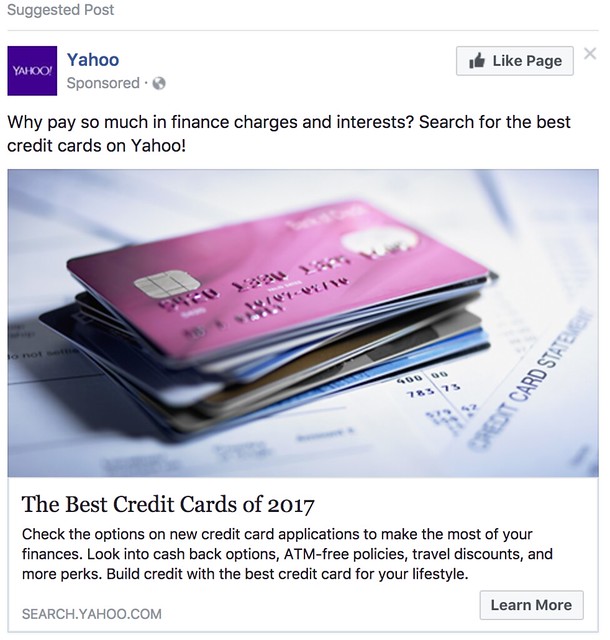 Yahoo's clickbait