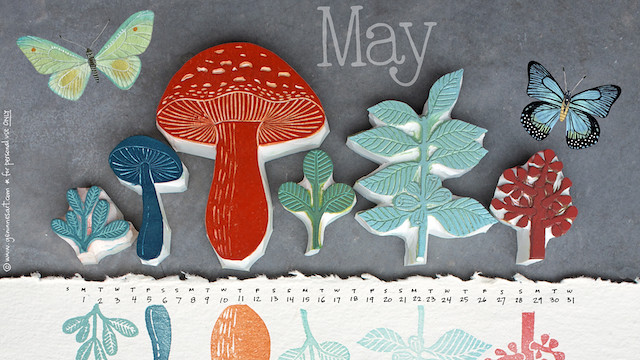 May desktop Calendar