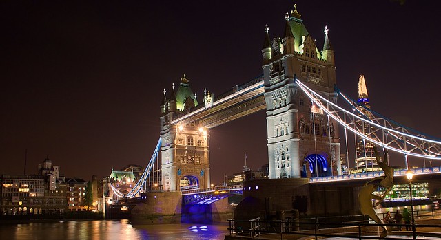 The very imposing London Tower Bridge