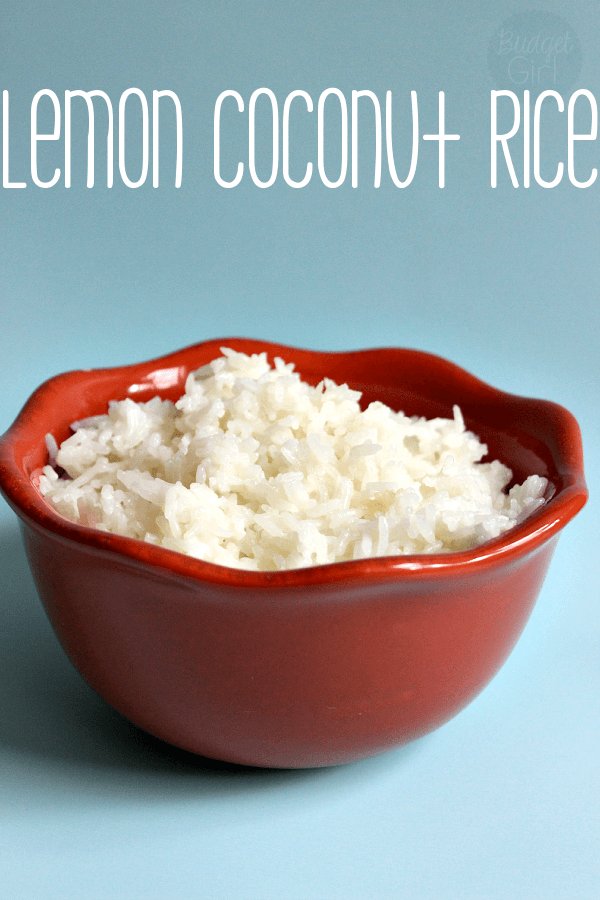 Lemon Coconut Rice