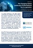 Flyer: The Changing Global Landscape of International Tax Co-operation