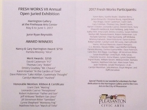 IMG_2327 - Fresh Works VII, Honorable Mention Award, Harrington Gallery, Pleasanton