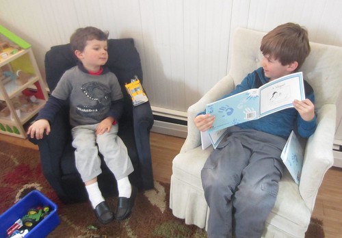 reading to a friend