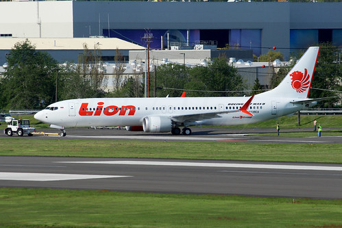 Boeing 737 MAX 9 Lion Air N739EX LN6308