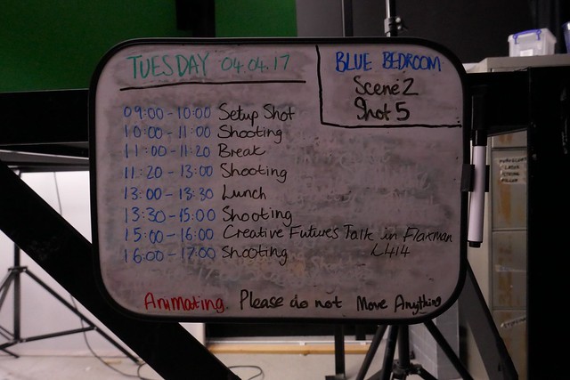 Whiteboard Schedule