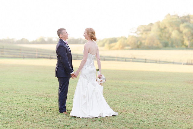 A romantic setting on an historic farm is Chippokes State Park in Virginia - Wedding photos courtesy of Lauren Simmons Photography