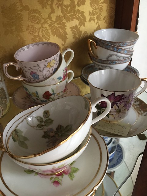 cups and saucers collection