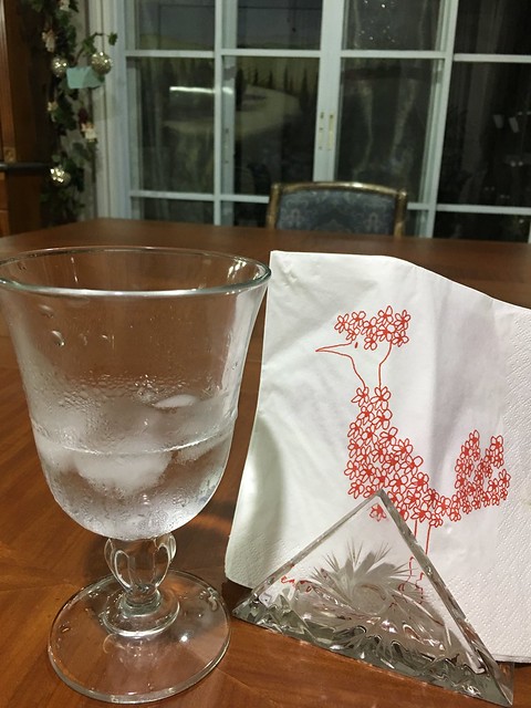 glass of iced water