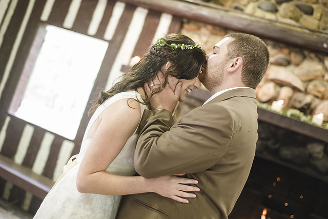 Commit your love one for another in this authentic mountain venue, Douthat State Park. Wedding Photography by Craig Spiering Photography.