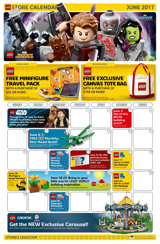 Shop at Home Store calendar and offers June 2017 LEGO Shop Home
