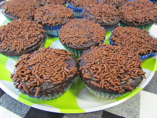 Triple Chocolate Gluten Freedom Cupcakes