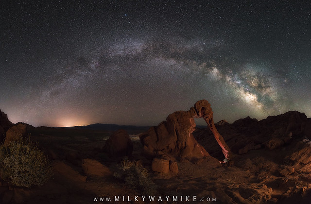 Elephant Rock Milky Way Panorama