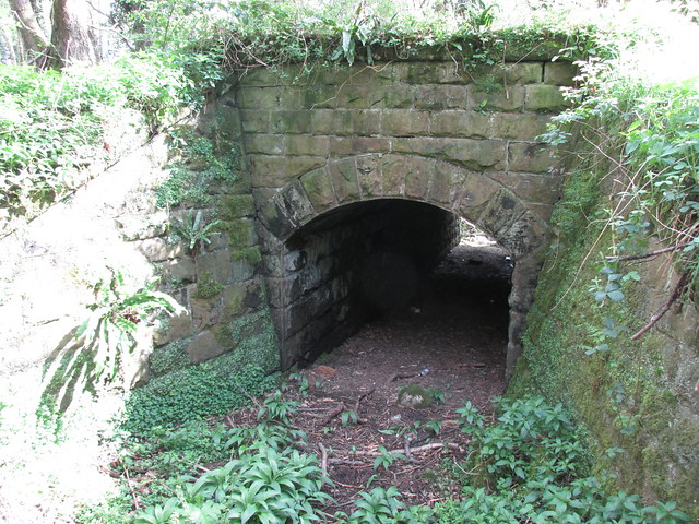 Underpass below main line at Slapewath branch