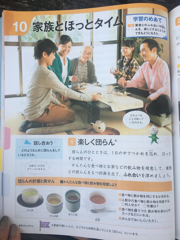 Японский школьный учебник по домашнему хозяйству