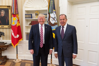 President Trump Meets with Russian Foreign Minister Sergey Lavrov