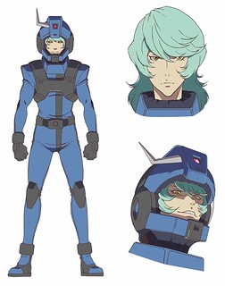 Gundam Twiligh Axis -Chara design