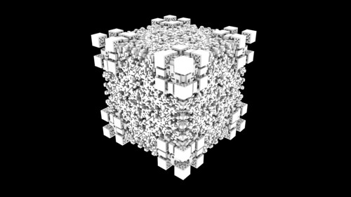 Mitsuba 3D Cellular Automata render