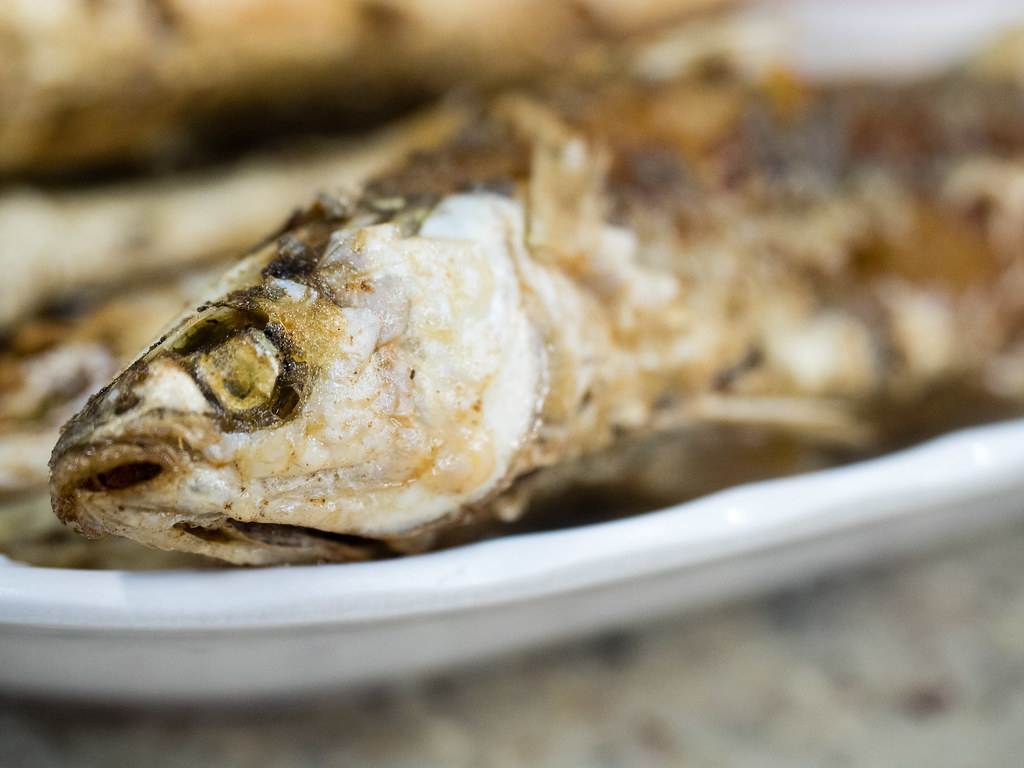 Taiping Seafood Porridge Restaurant at Puchong's deep fried fish