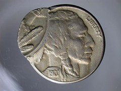 1920 nickel double struck obverse