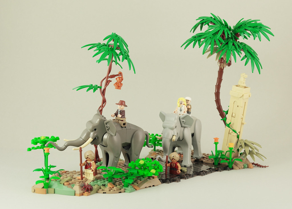 Indiana Jones - elephant ride
