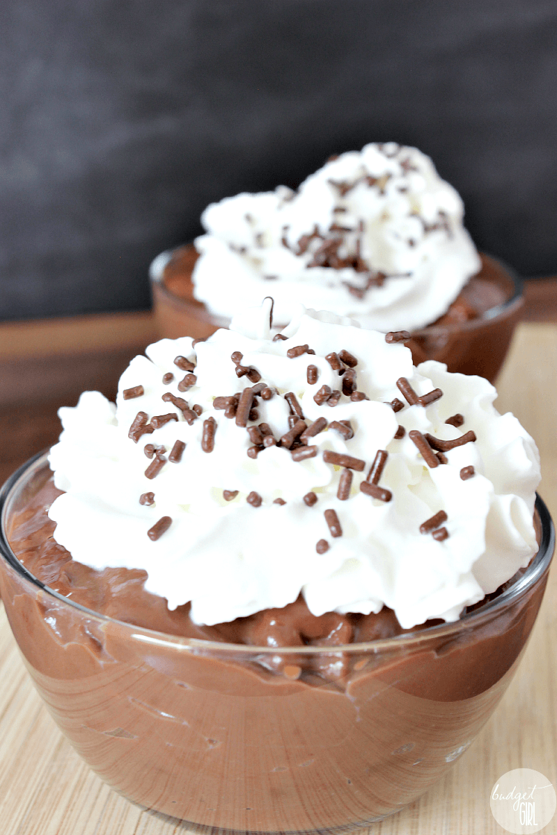 Easy Chocolate Pudding from Cocoa Powder