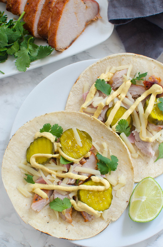 Cubano Tacos - everything you love about a Cuban sandwich as a taco! Perfect way to switch up Taco Tuesday!