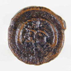 Bronze 2-nummus piece of the Heraclian Revolt