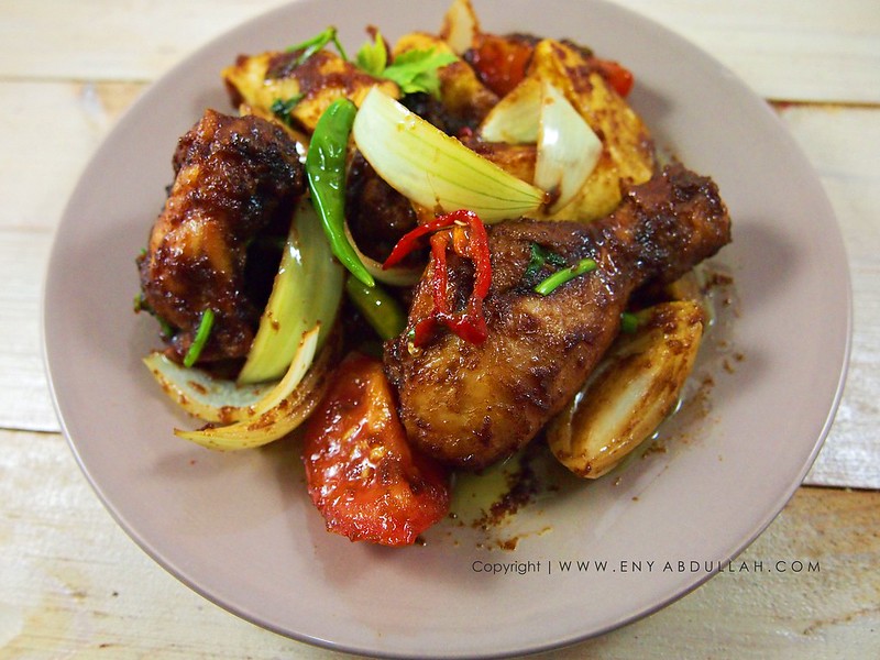 Kicap simple masak ayam Ayam Masak