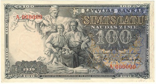Latvian banknote2