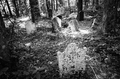 Old Stone Cemetery at Landsford Canal-1