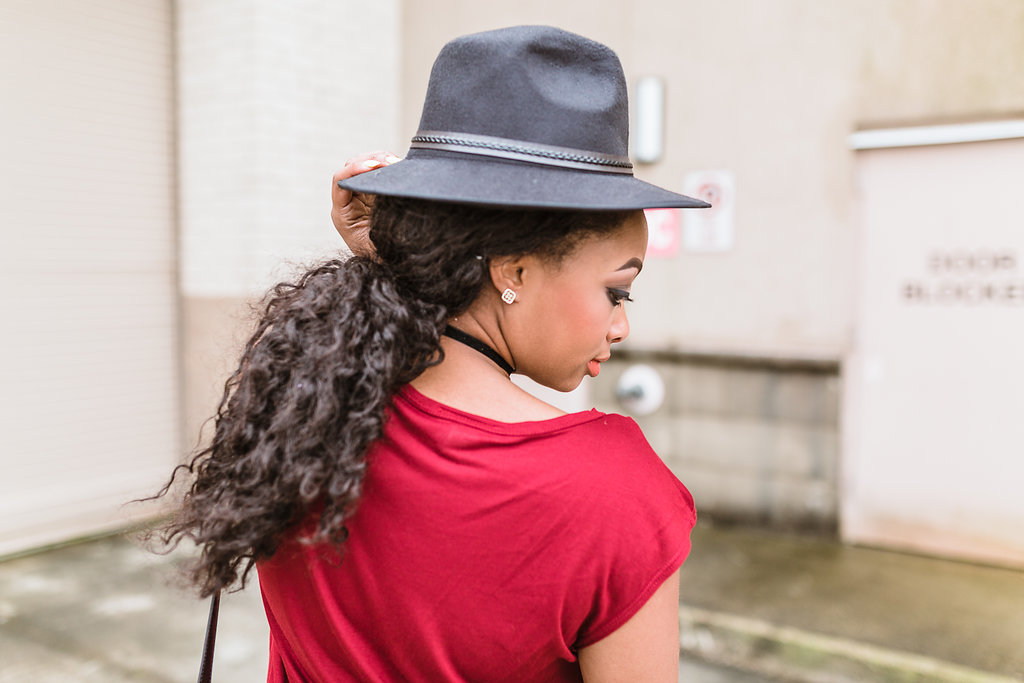 how to style a fedora, candace hampton