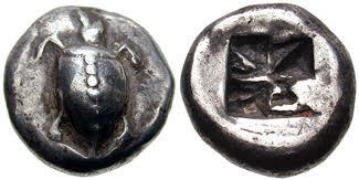 early coin of Aegina