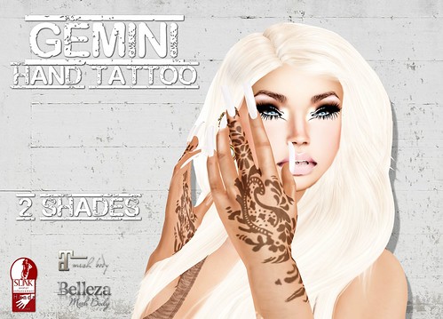 Gemini Hand tattoo