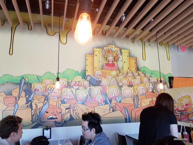 Game of Cheese murals