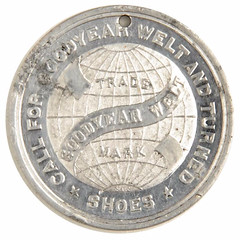 Laid Pittsburgh Exposition medal in aluminum obverse