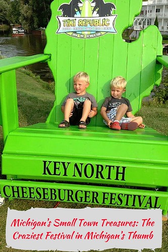Cheeseburger in Caseville. From Michigan's Small Town Treasures: The Craziest Festival in Michigan’s Thumb