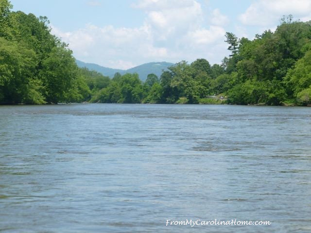 French Broad River Canoe Trip at From My Carolina Home