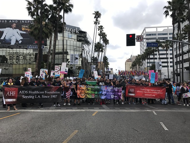 Los Angeles Pride Resist März 2017