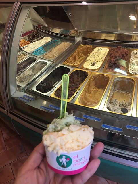barcelona ice cream  gelateria