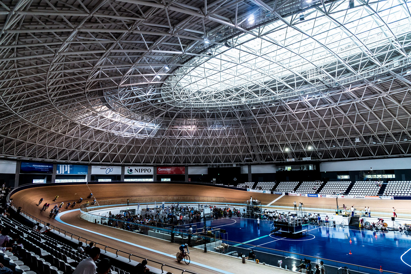 Izu velodrome, the cycling venues for the 2020 Tokyo Olympics