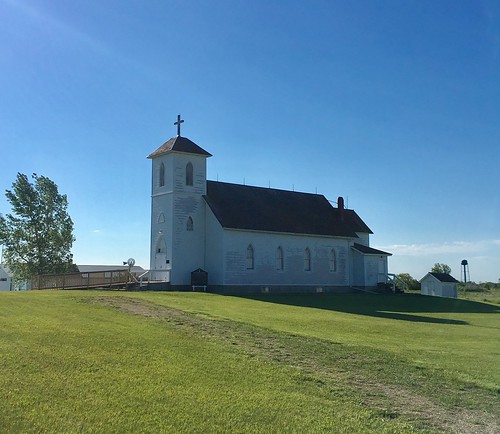 South Dakota --  Historic Holy Trinity Church 1893 by Bohemian Pioneers. From The Art of Road Tripping: The Way Back Home